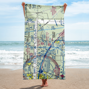 Two J's Flying Ranch Airport (3FL1) VFR Sectional Towel