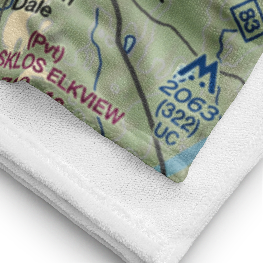 Tyler Airport (6PS8) VFR Sectional Towel 