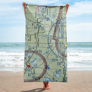 Tyler Farms Airport (15MN) VFR Sectional Towel