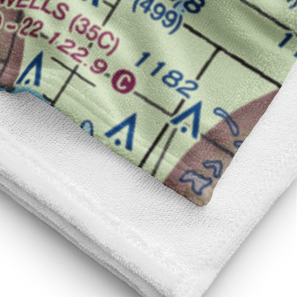 Tyrone Airport (MI67) VFR Sectional Towel 