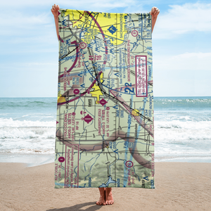 University Airport (EDU) VFR Sectional Towel