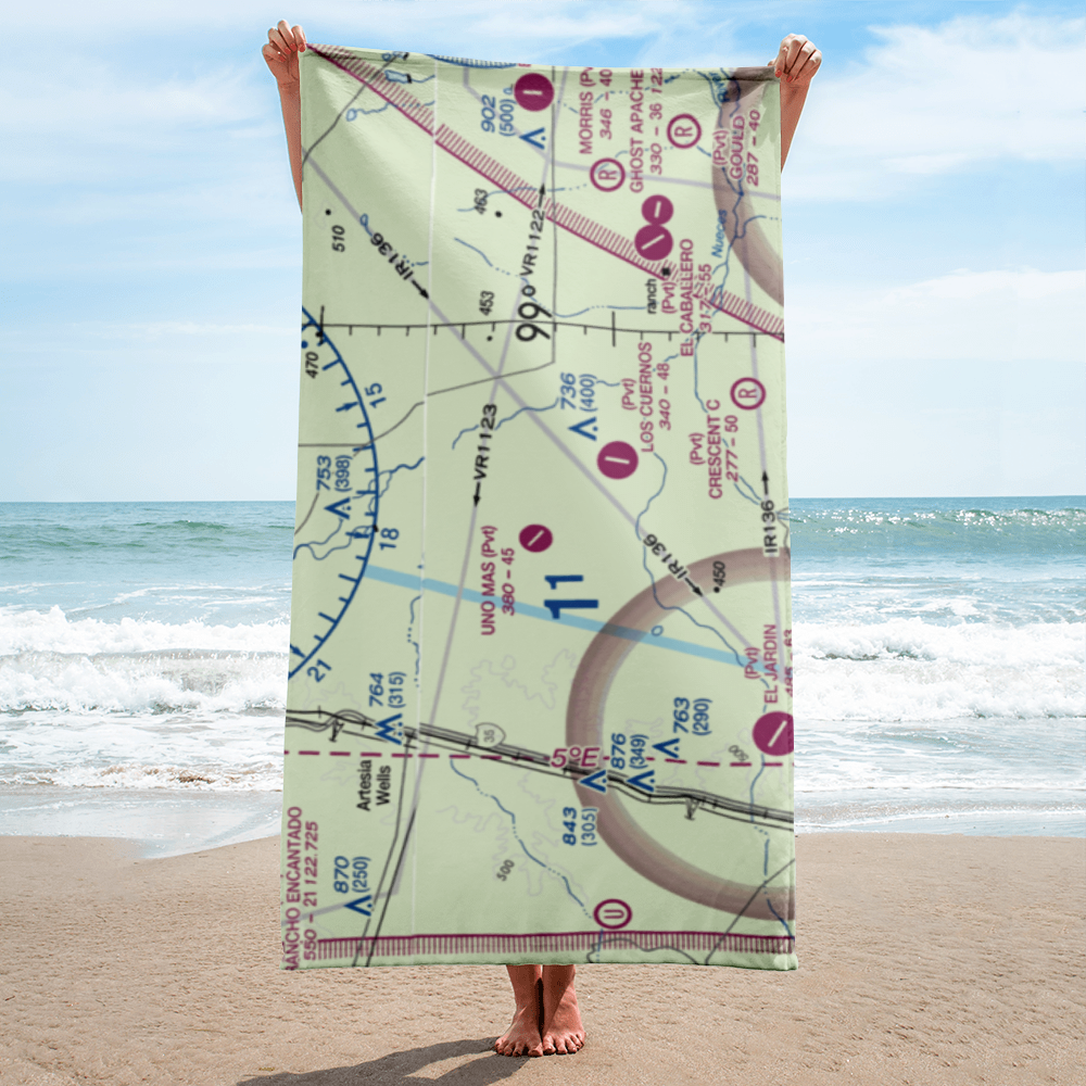 Uno Mas Ranch Airport (5TS1) VFR Sectional Towel 