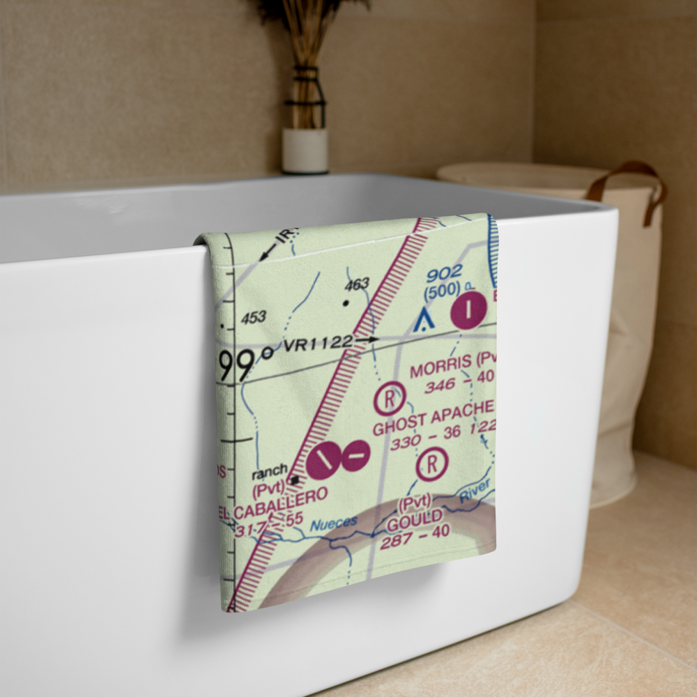 Uno Mas Ranch Airport (5TS1) VFR Sectional Towel 