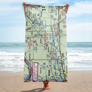 Unzicker Airport (4IL9) VFR Sectional Towel