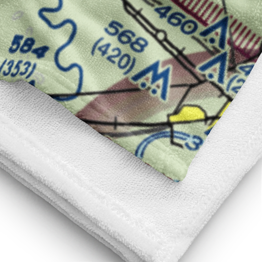 Vaiden Field (A08) VFR Sectional Towel 