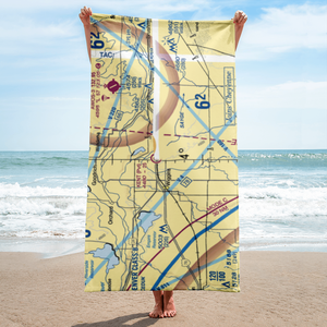 Vallery Airport (89CO) VFR Sectional Towel