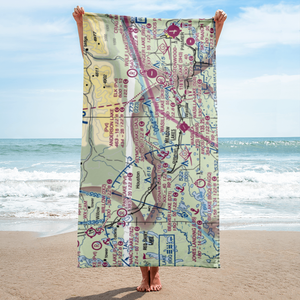 Valley Flying Crown Airport (AK27) VFR Sectional Towel