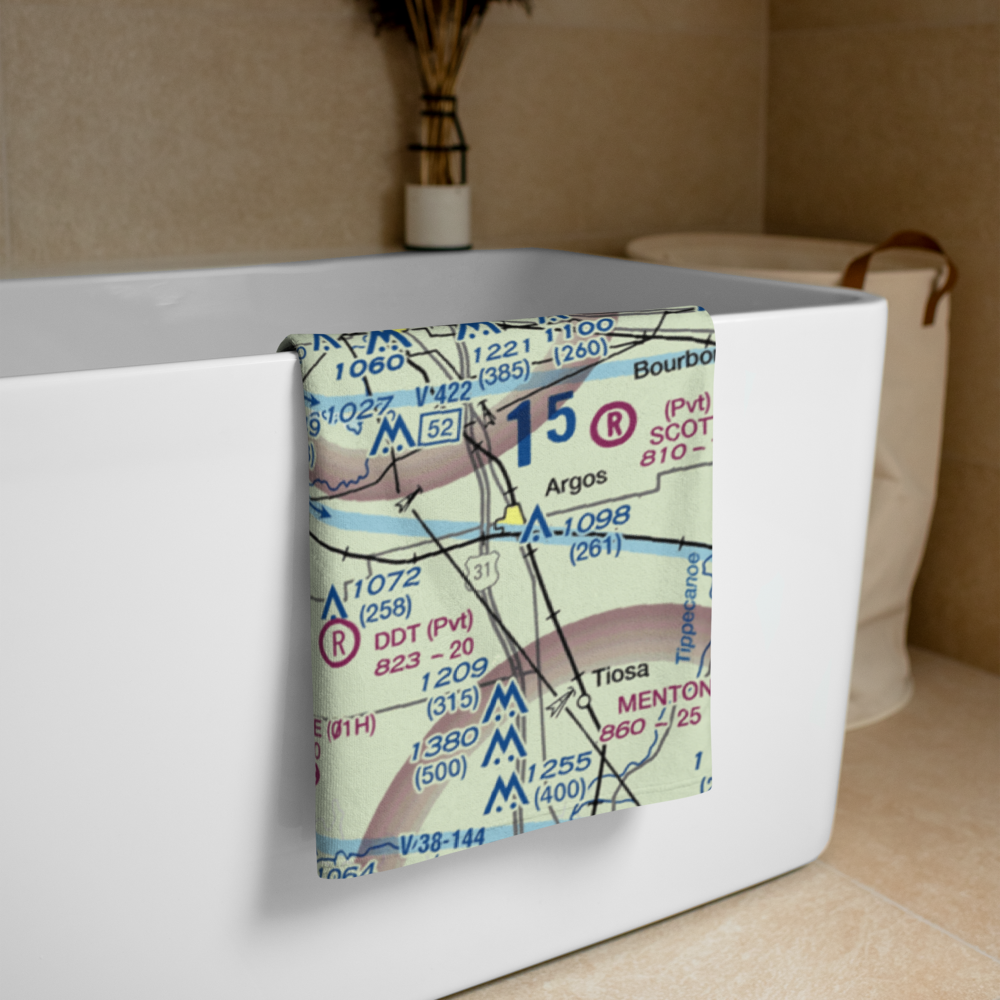 Van De Mark Airport (1II5) VFR Sectional Towel 