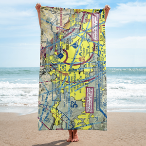 Van Nuys Airport (VNY) VFR Sectional Towel