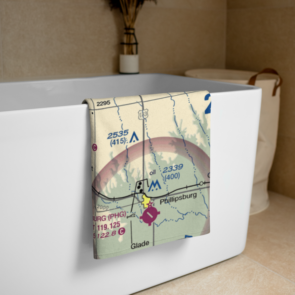 Van Pak Airport (0P1) VFR Sectional Towel 