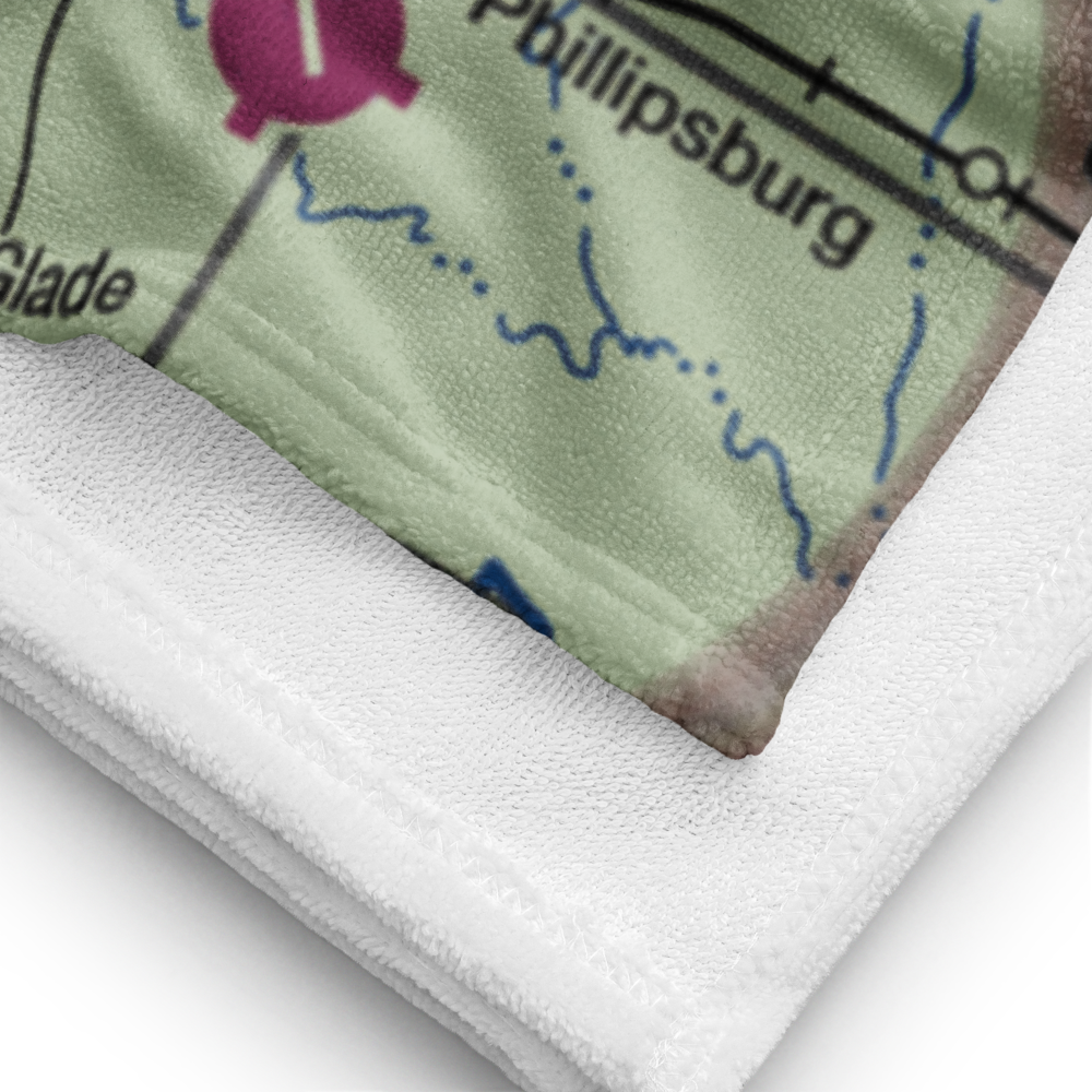 Van Pak Airport (0P1) VFR Sectional Towel 