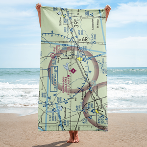 Vandalia Municipal Airport (VLA) VFR Sectional Towel