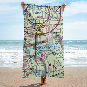 Vanderford Ranch Company Airport (CA73) VFR Sectional Towel