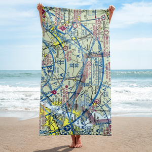 Var-Sky Airport (JY08) VFR Sectional Towel