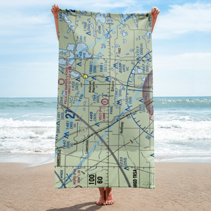 Velo Airstrip (MN95) VFR Sectional Towel