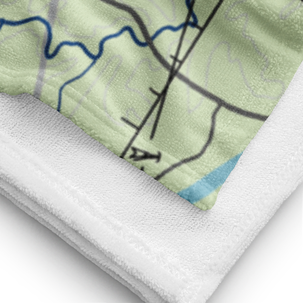 Venning's Landing Airport (VG53) VFR Sectional Towel 