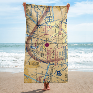 Vernal Regional Airport (VEL) VFR Sectional Towel