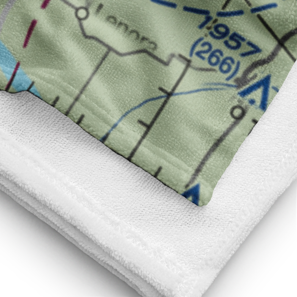 Vici Municipal Airport (5O1) VFR Sectional Towel 