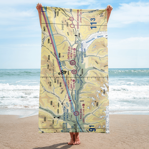 Victory Airport (0AK6) VFR Sectional Towel