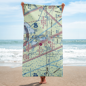 Vince's Condominium Association Airport (FA60) VFR Sectional Towel