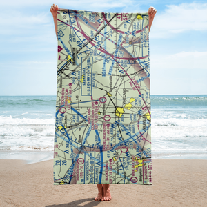 Vineland-Downstown Airport (28N) VFR Sectional Towel