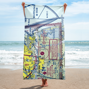 Virginia Beach Airport (42VA) VFR Sectional Towel