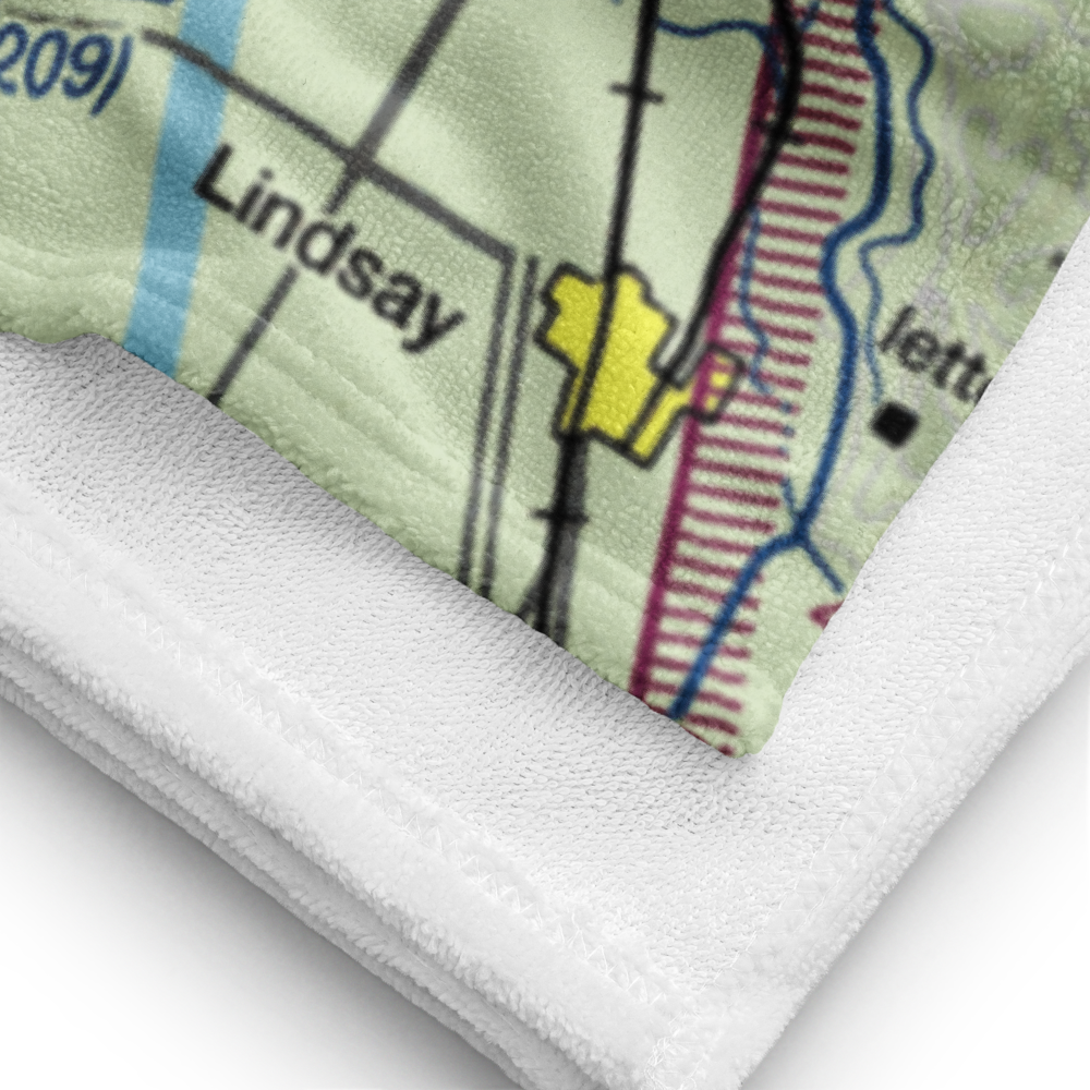 Visalia Municipal Airport (VIS) VFR Sectional Towel 