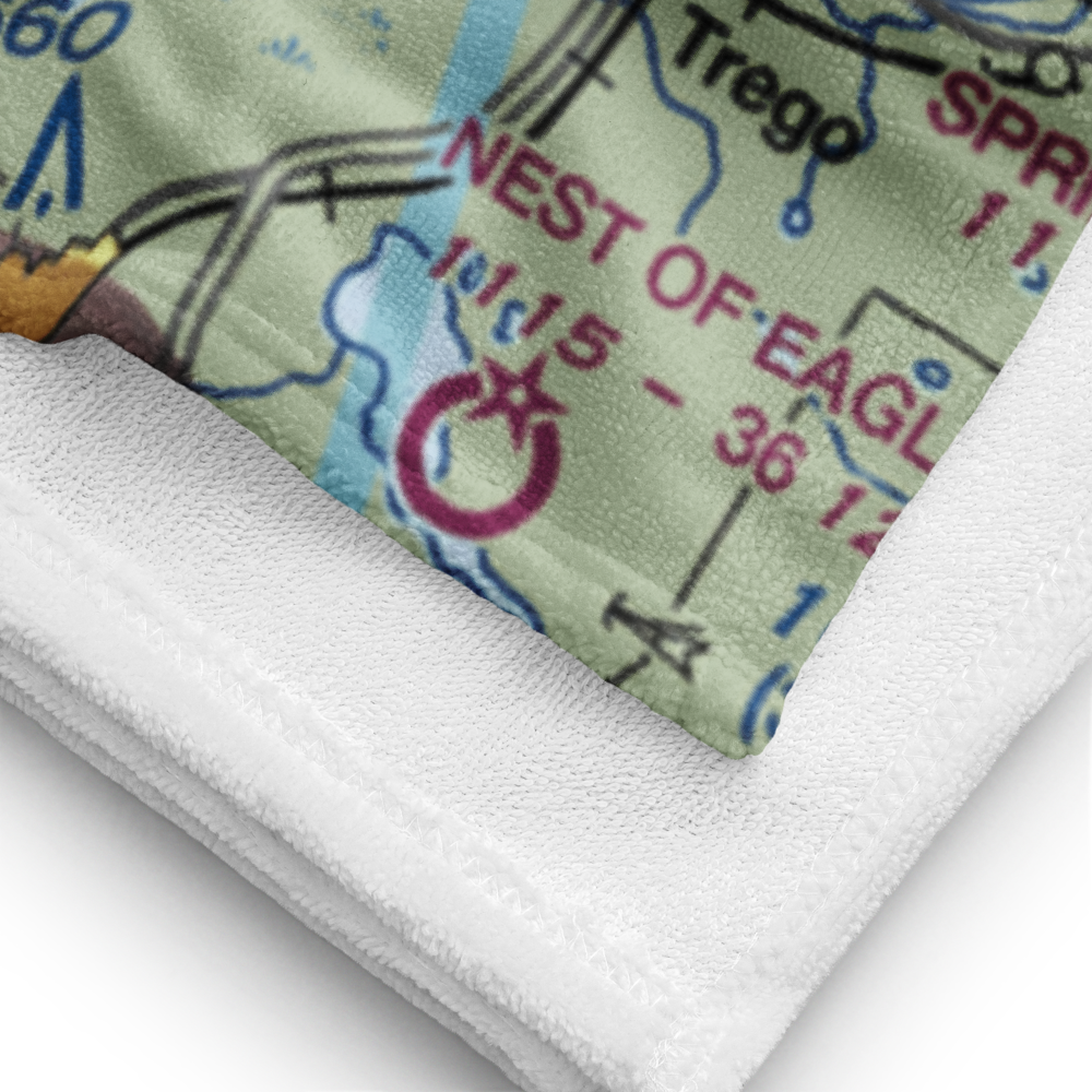 Voyager Village Airstrip (9WN2) VFR Sectional Towel 