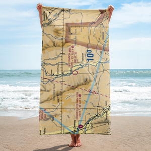 W E Ranch Airport (0ID) VFR Sectional Towel