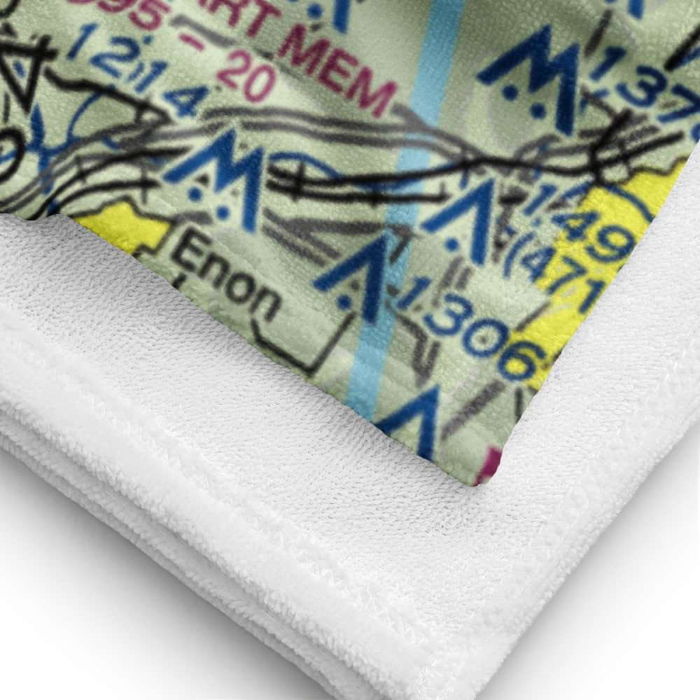 Waco Field (1WF) VFR Sectional Towel 