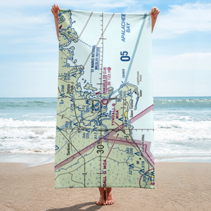 Wakulla County Airport (2J0) VFR Sectional Towel