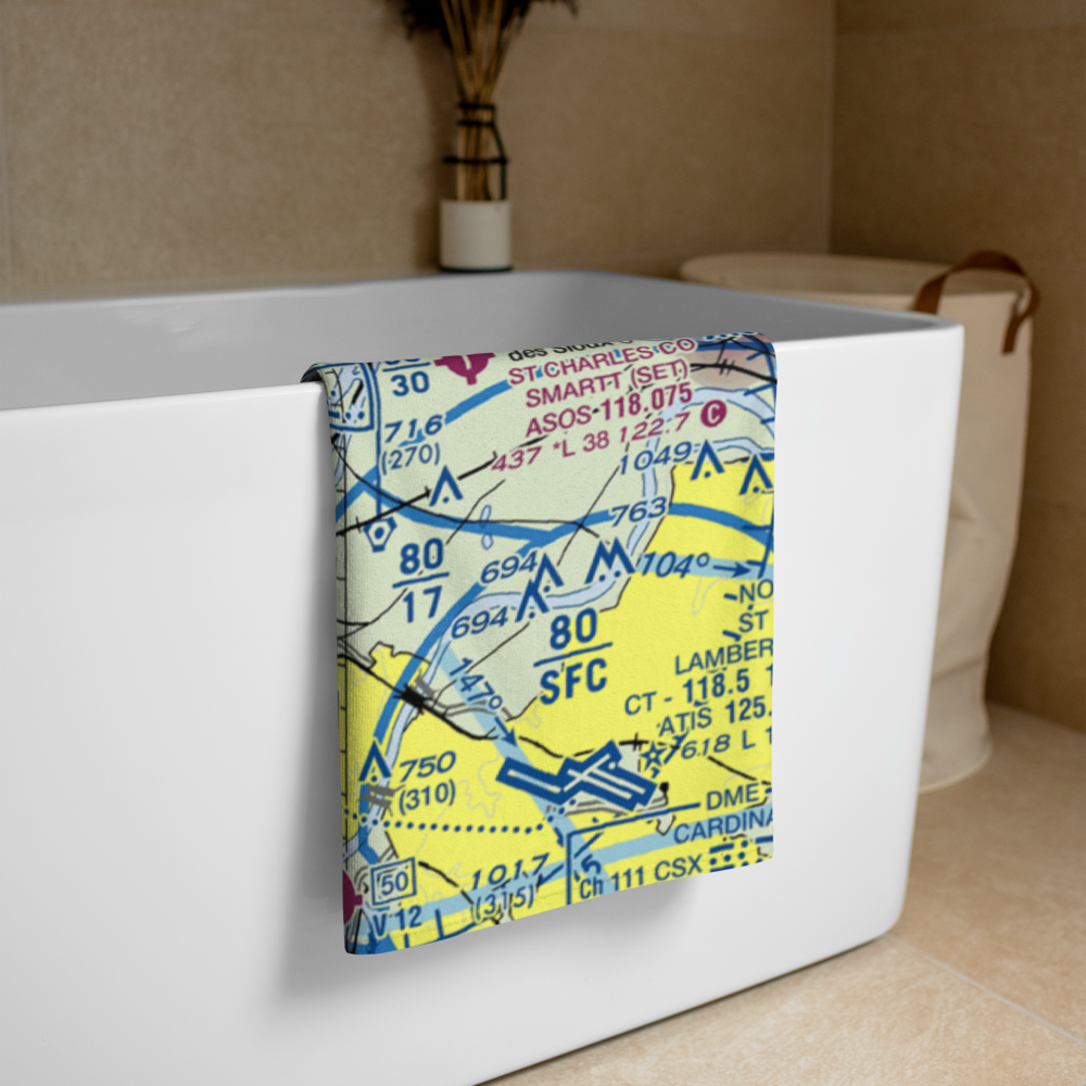 Waldmeister Farm Airport (45MO) VFR Sectional Towel 