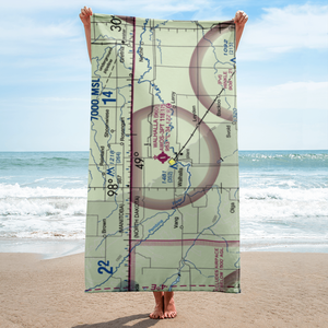 Walhalla Municipal Airport (96D) VFR Sectional Towel