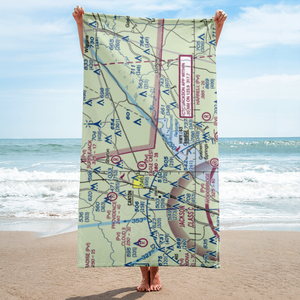 Walnut Creek Airport (5MS4) VFR Sectional Towel