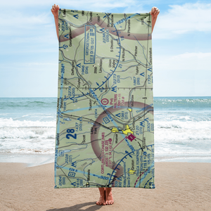 Walter's Field (42NY) VFR Sectional Towel