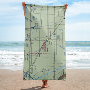 Waltner & Richards Airport (SD42) VFR Sectional Towel