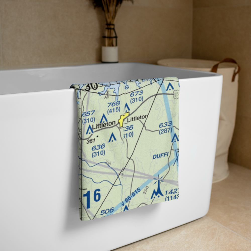 Warren County Airport (US-0028) VFR Sectional Towel 