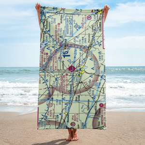 Warsaw Municipal Airport (ASW) VFR Sectional Towel