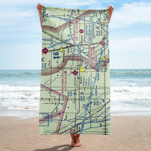 Wasco Kern County Airport (L19) VFR Sectional Towel