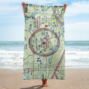 Washington County Airport (8WC) VFR Sectional Towel