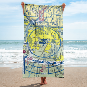 Washington Dulles International Airport (IAD) VFR Sectional Towel