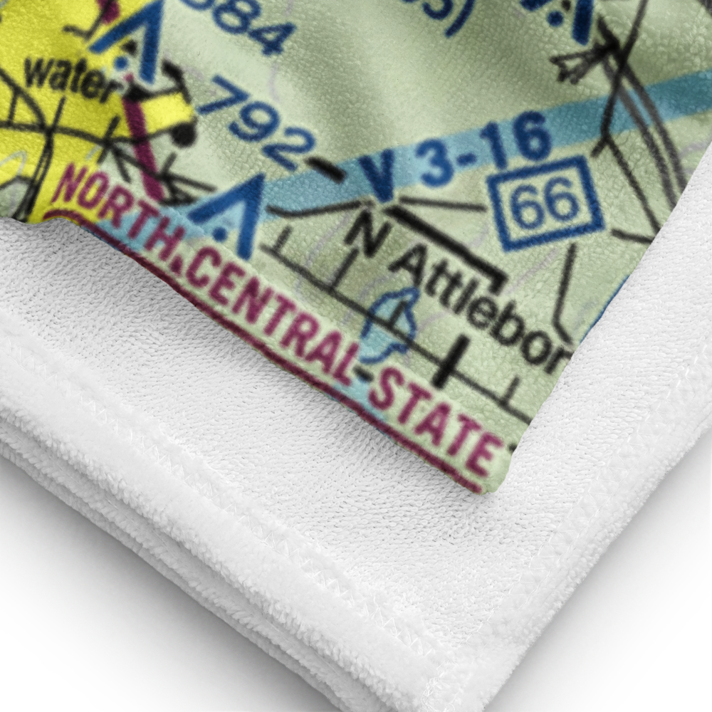 Waters Airport (MA97) VFR Sectional Towel 