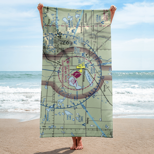 Watertown Regional Airport (ATY) VFR Sectional Towel