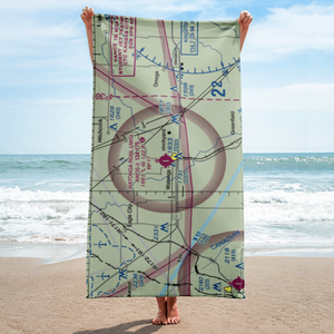 Watonga Regional Airport (JWG) VFR Sectional Towel