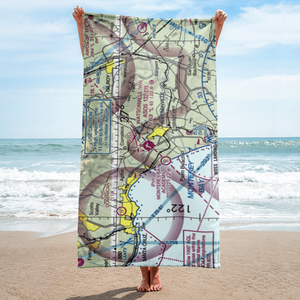 Watsonville Municipal Airport (WVI) VFR Sectional Towel