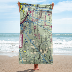 Waxwing Airport (NY86) VFR Sectional Towel