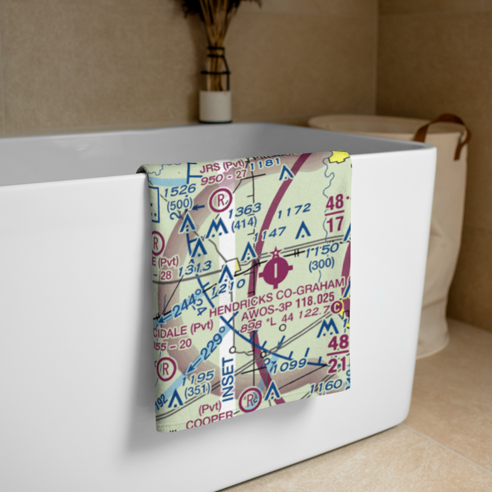 Way West Airport (50II) VFR Sectional Towel 