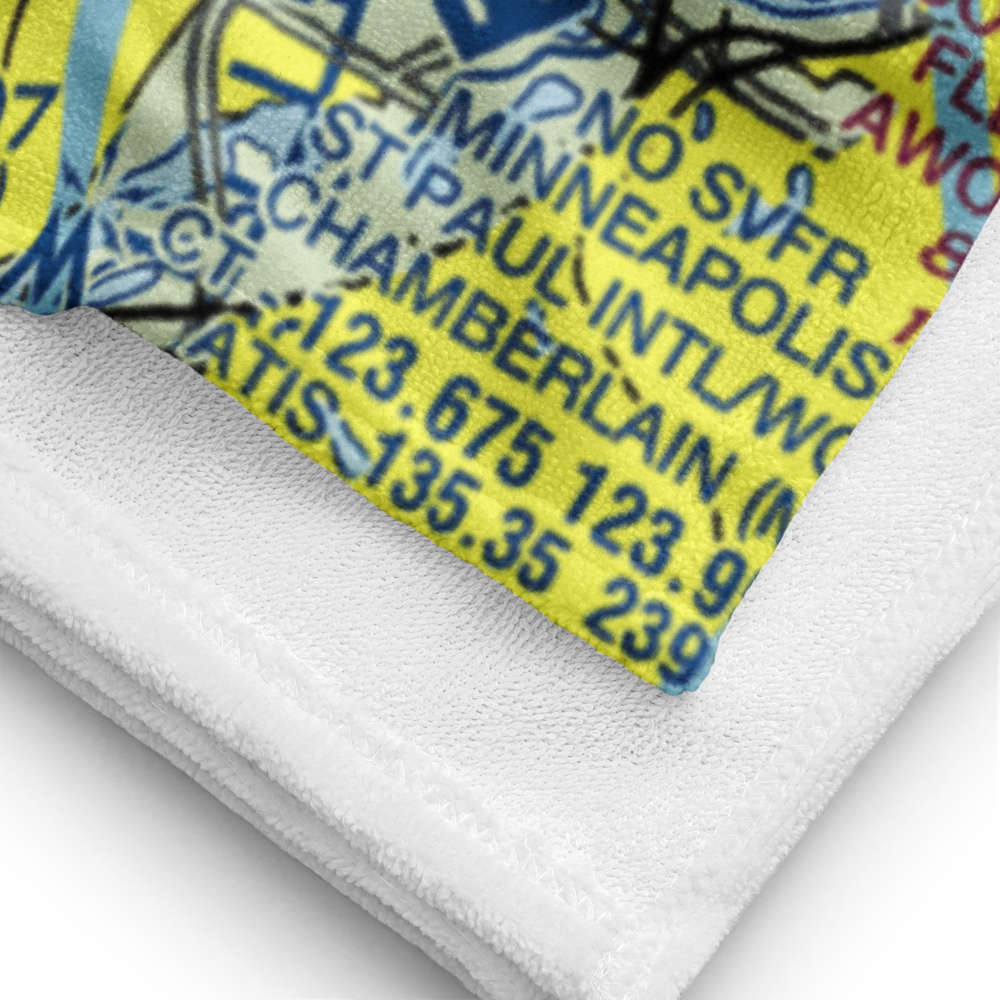 Wayzata Bay Landing Seaplane Base (MN37) VFR Sectional Towel 