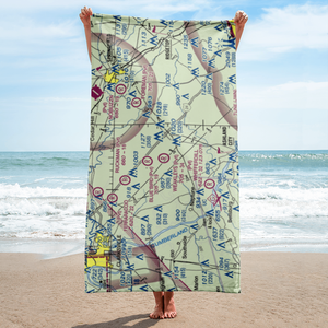 Weakleys Field (6TN1) VFR Sectional Towel