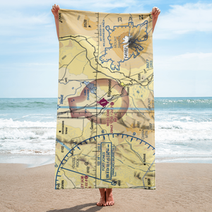 Weed Airport (O46) VFR Sectional Towel